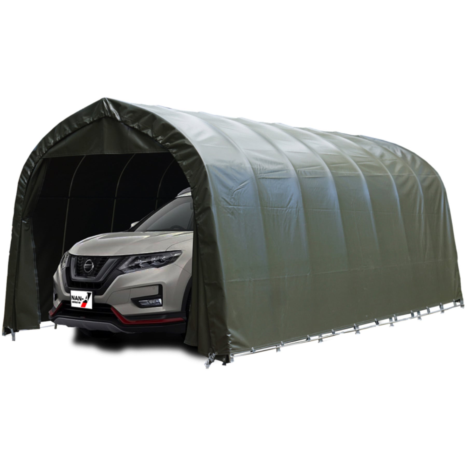 パイプ車庫交換用布　送料込み 3256U型 OD (受注後生産品) パイプ車庫 (埋込み式) 南榮工業