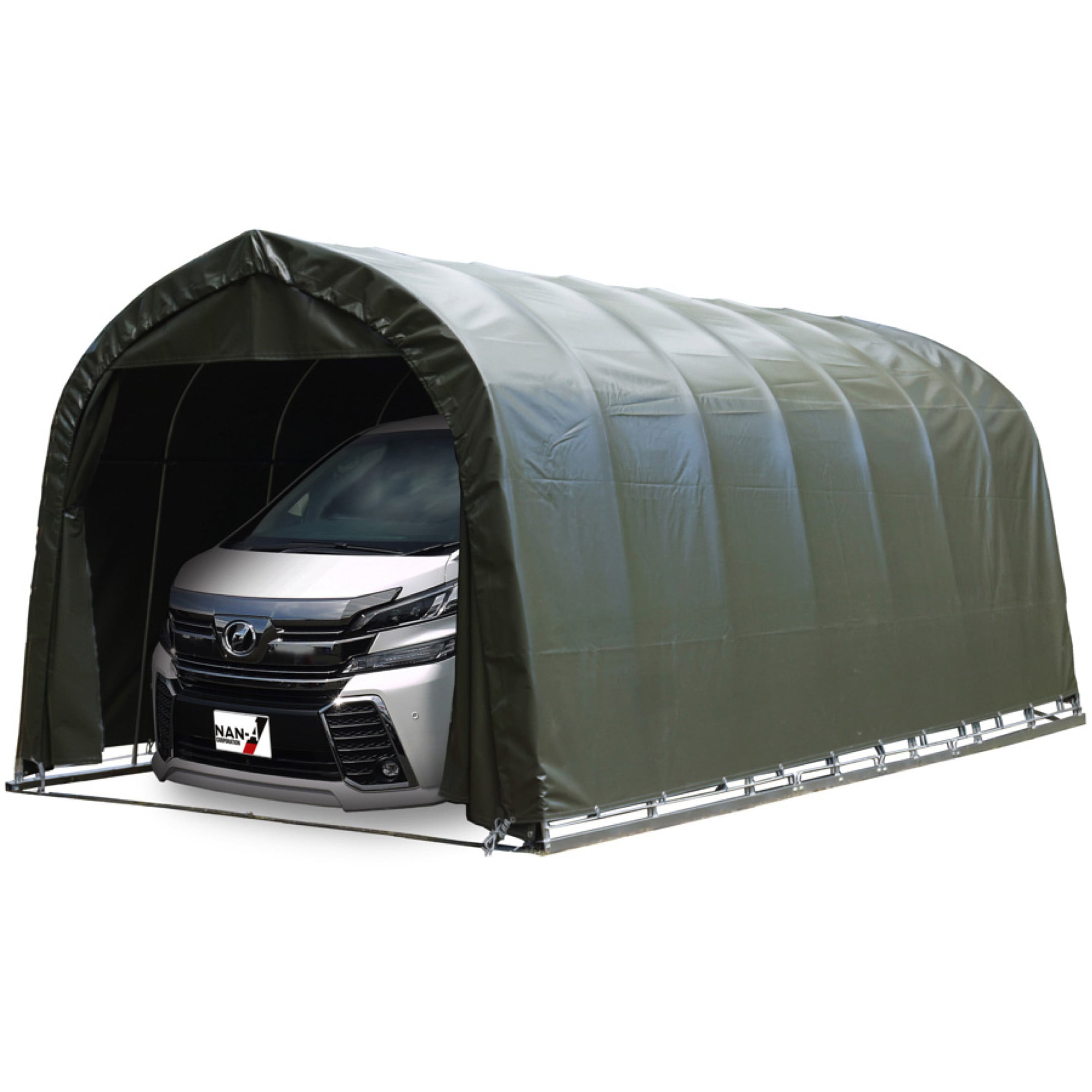 3256B型 OD (受注後生産品) パイプ車庫 (ベース式) 南榮工業 ワン 