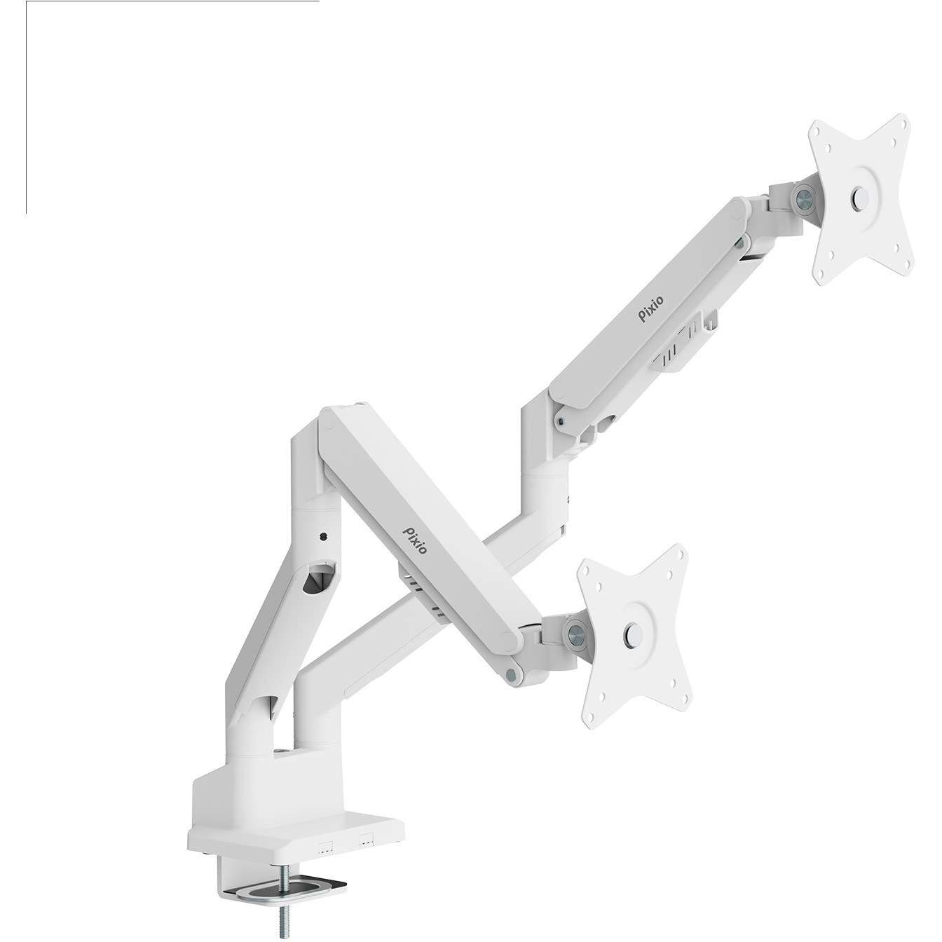 PSW1DWH-O PS1D Wave White モニターアーム デュアル Pixio ホワイト色 12,095円