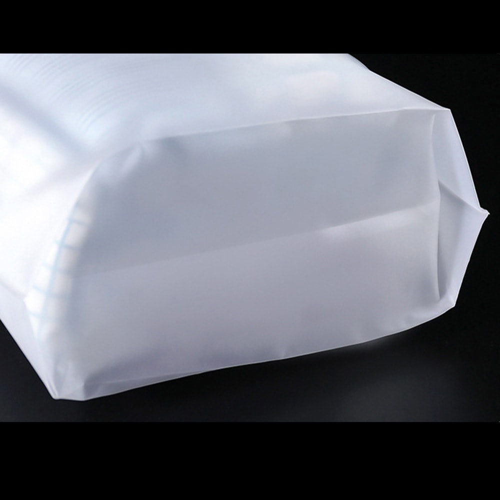 AFF-NPB-M ビニール 巾着袋 マチあり 防水 収納袋 靴袋 旅行用 ポーチ