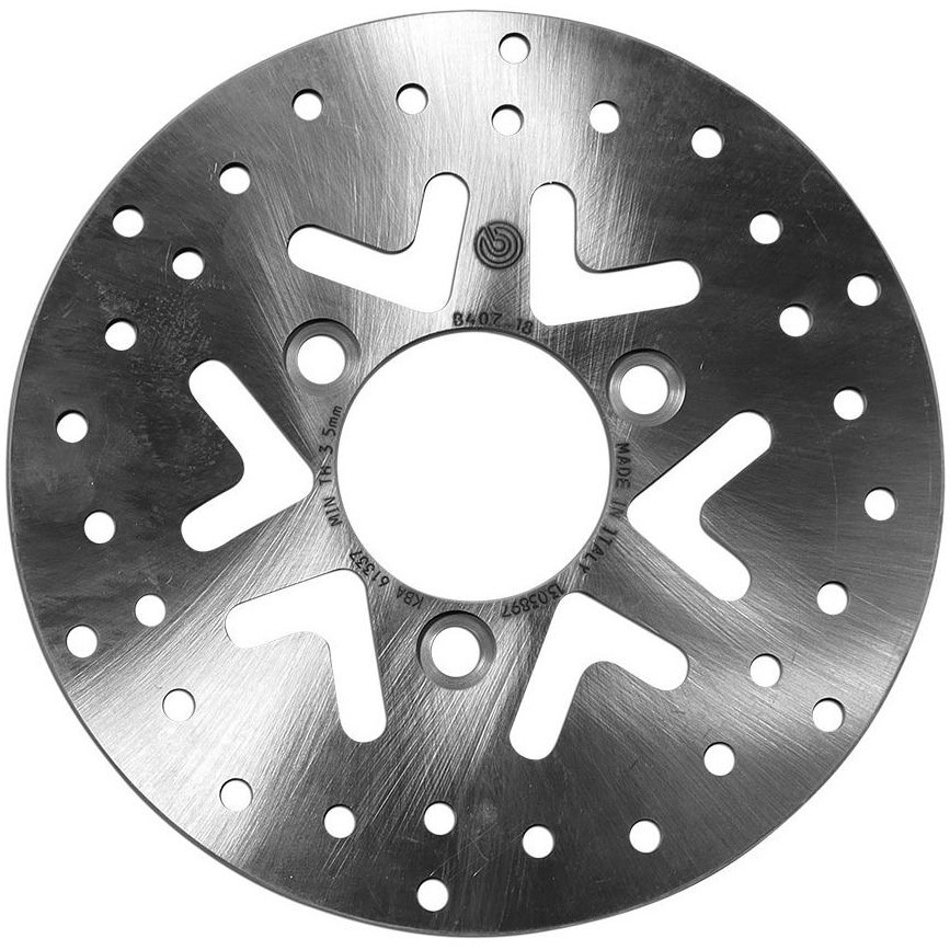 68B40718 セリエオロ ブレーキディスク リジット 68B40718 1個 brembo 【通販モノタロウ】