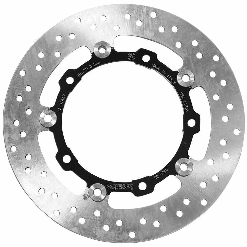 78B40835 セリエオロ ブレーキディスク セミフローティング 78B40835 1個 brembo 【通販モノタロウ】