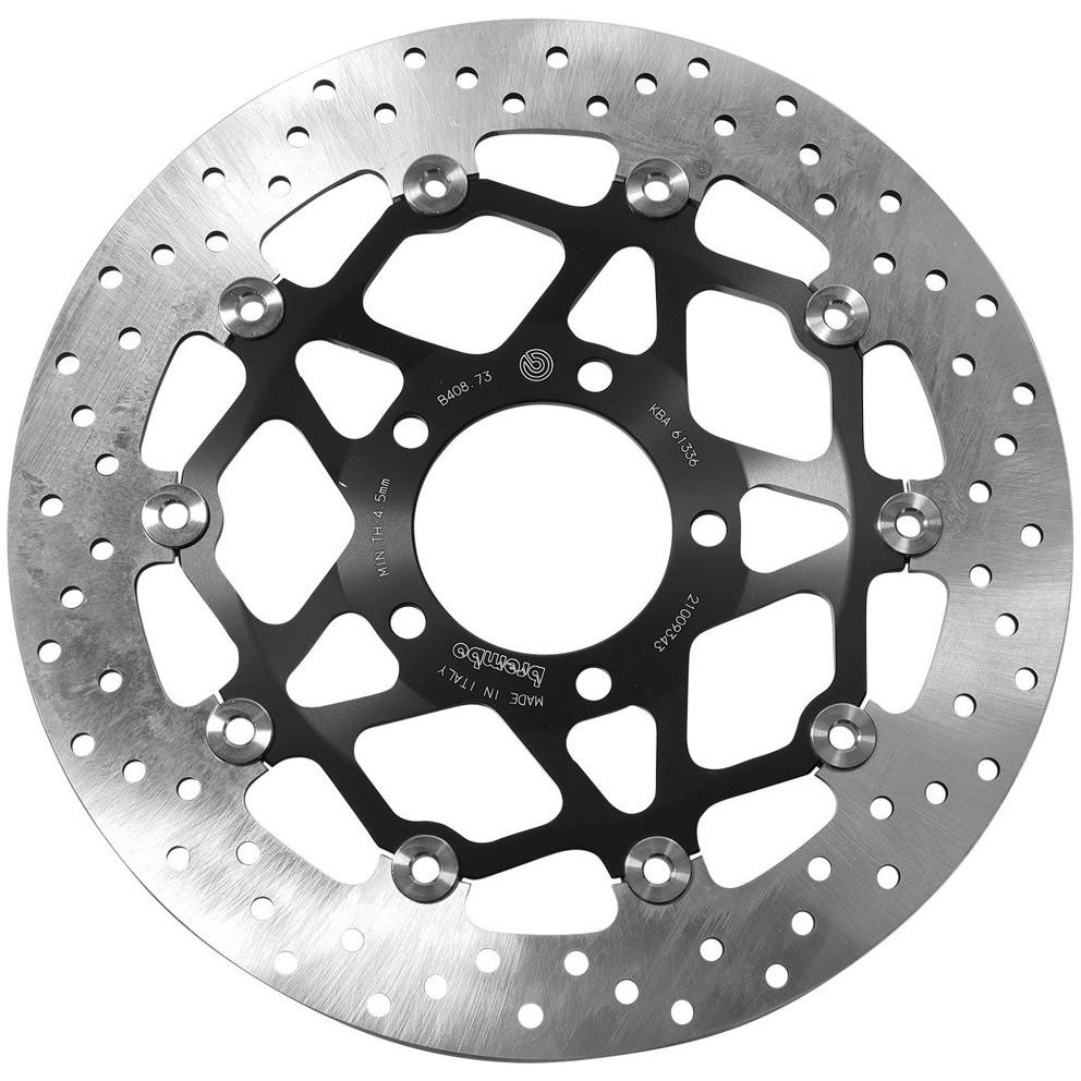 78B40873 セリエオロ ブレーキディスク セミフローティング 78B40873 1個 brembo 【通販モノタロウ】