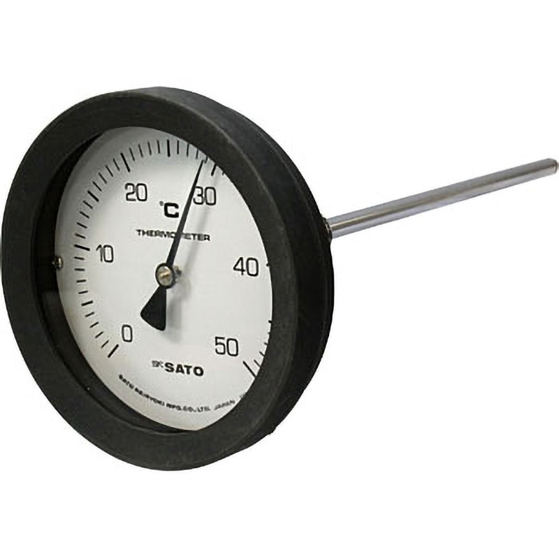 BM-T-100P 0:50℃ 200L バイメタル式温度計 佐藤計量器製作所 測定範囲0～50℃ 6,718円
