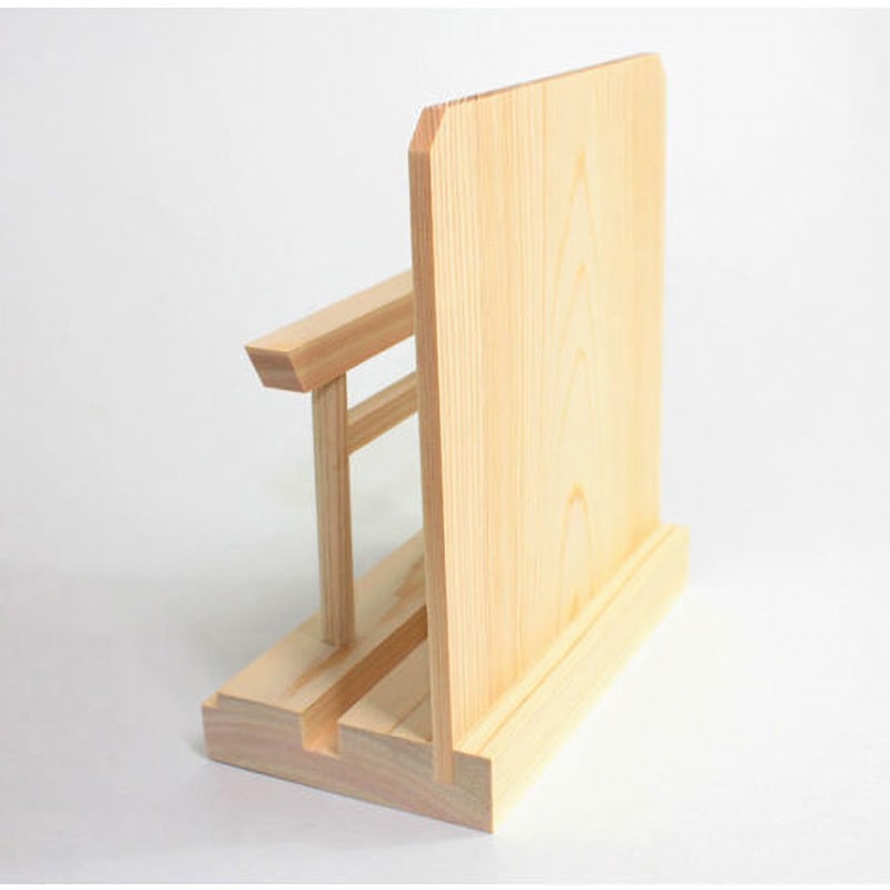 神棚 小 鳥居付き神棚 A\u0026K ミニS榊 鳥居付き神棚セット ST-033 金の榊・鳥居付き