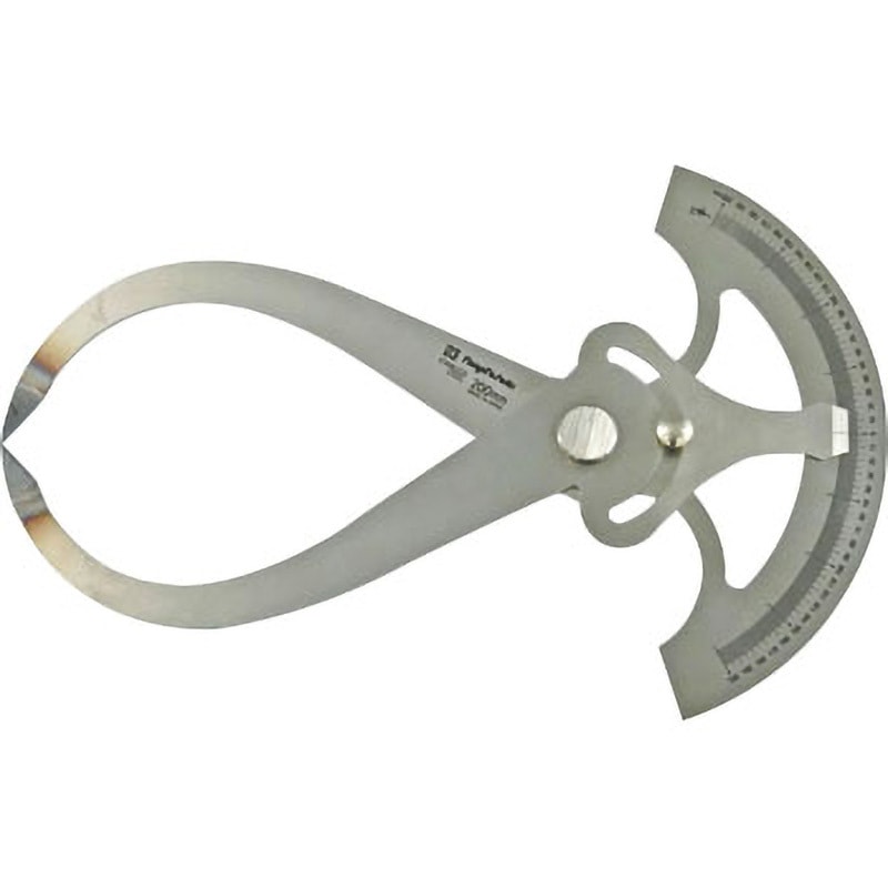 GCC-200(校正書・トレーサビリティ体系図付) 目盛付き内外兼用キャリパー 1個 SK(新潟精機) 【通販モノタロウ】