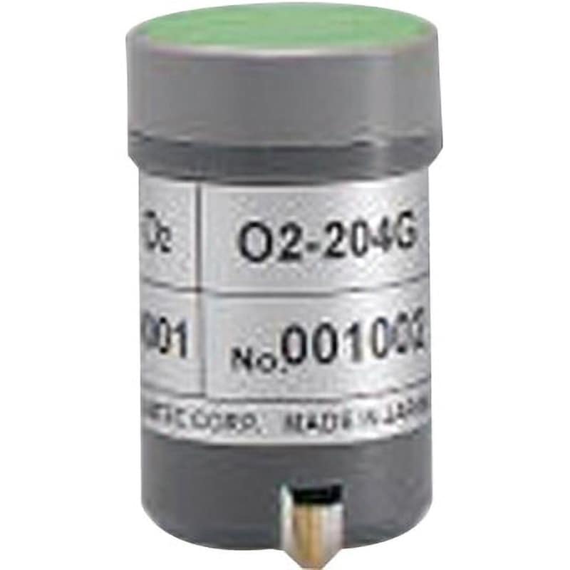 02-204G ガルバニ電池式酸素センサ 1個 ガステック 【通販モノタロウ】