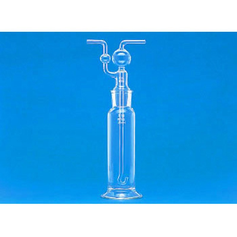 330-10-21-52 Fine ガス洗浄瓶 透明共通摺り合せ 中管のみ(ドレッセル式) TGK(東京硝子器械) 容量500mL用   330-10-21-52