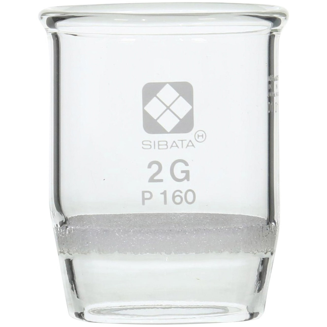 013050-2160A ガラスろ過器 2G るつぼ形 SIBATA(柴田科学) 容量50mL ろ過板直径34mm 1箱(3個) 013050-2160A