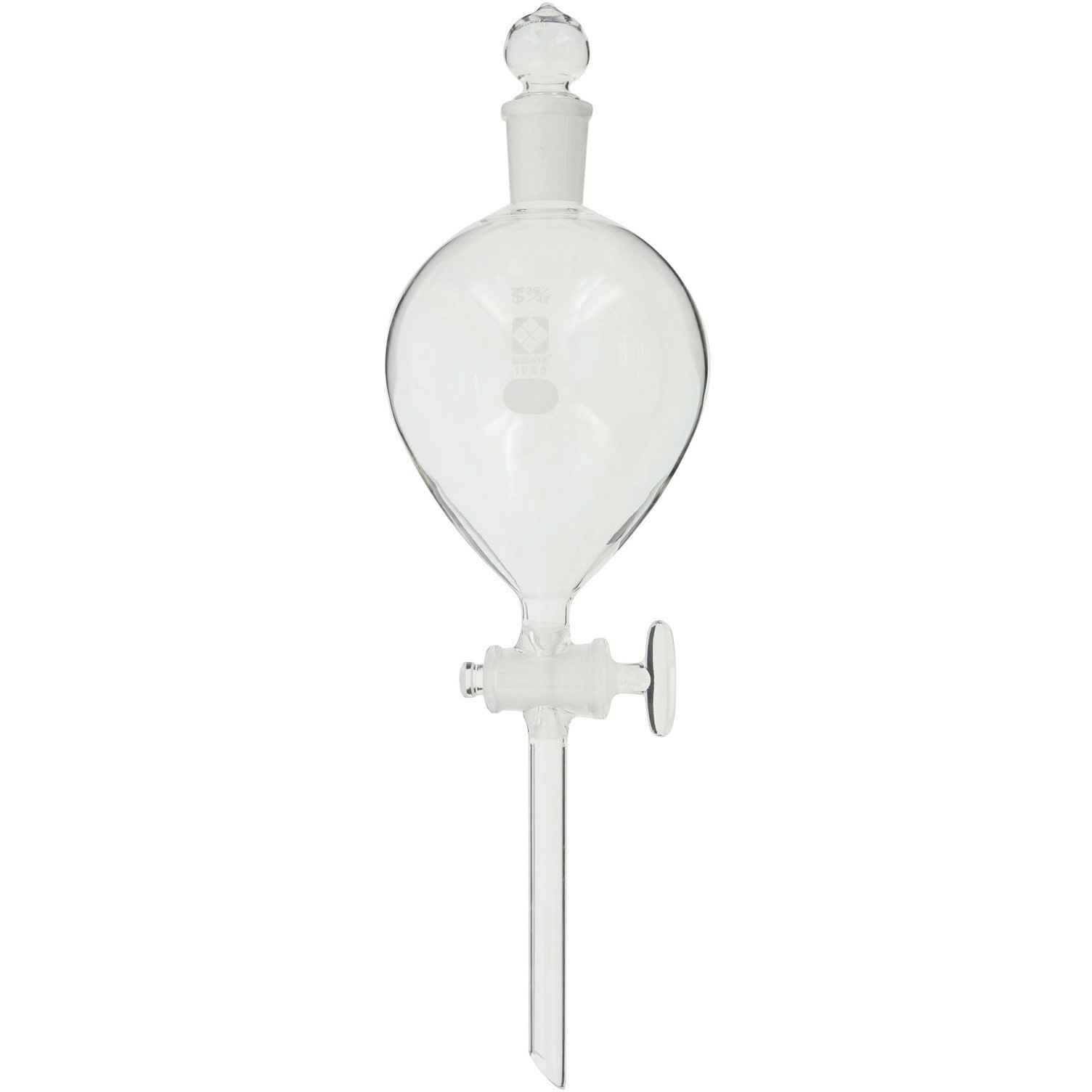 014210-1000 分液ロート 球形 SIBATA(柴田科学) 容量1000mL