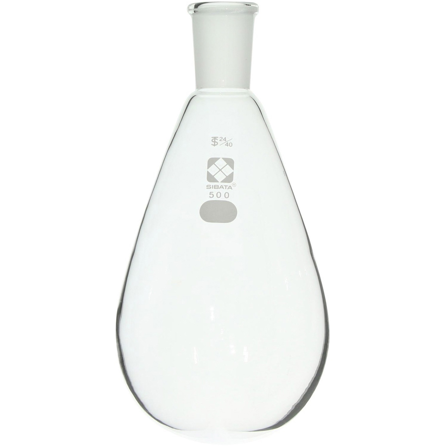 005370-24500 共通摺合ナス形フラスコ SIBATA(柴田科学) 500mL  1個 005370-24500