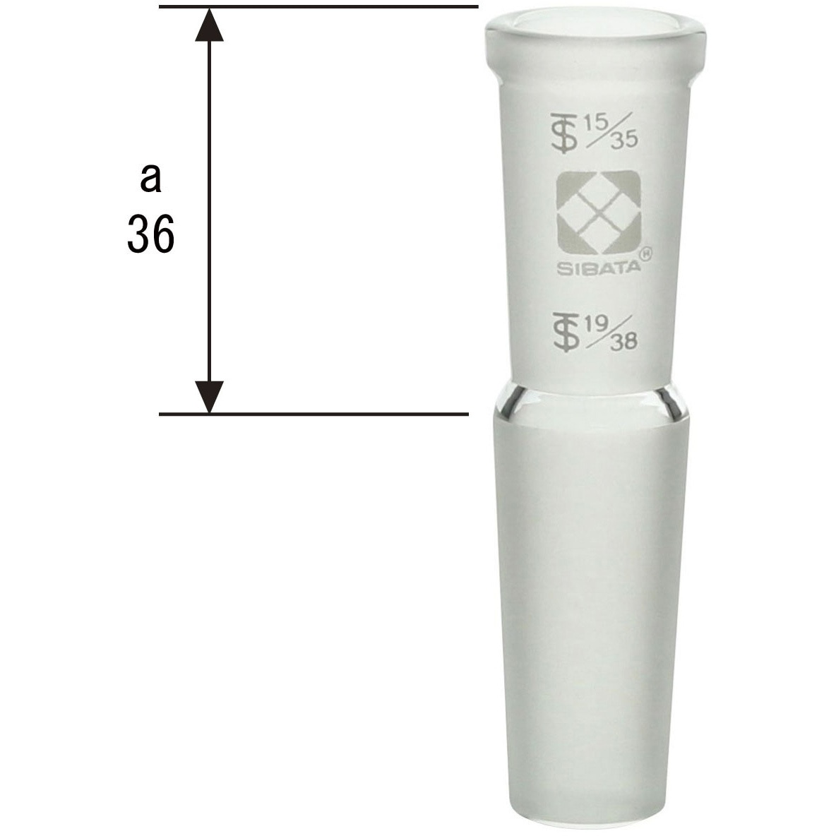 SPC分留頭 流下流量調節コック付 SPC-15-19-19-19 〔038250-3519〕 SPC分留頭 流下流量調節コック付 SPC-15-19-19-19 〔038250-