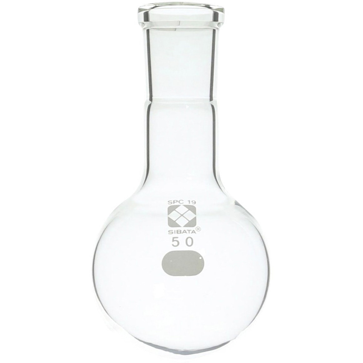 030100-1950 SPC丸底フラスコ SIBATA(柴田科学) 50mL   030100-1950