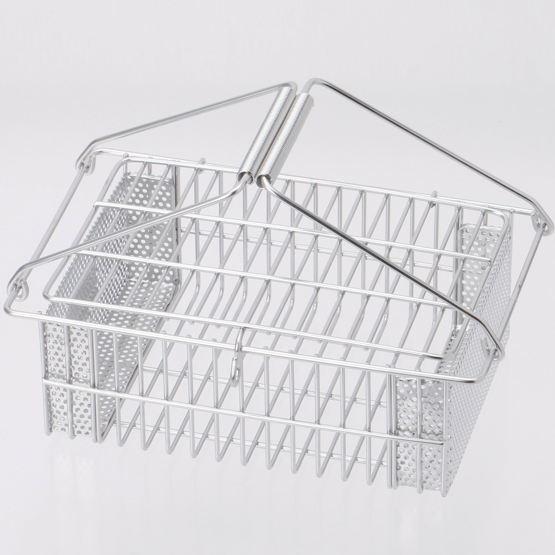 419-32-27-02 洗浄用カゴ 18-8(SUS304)製 TGK(東京硝子器械) 角