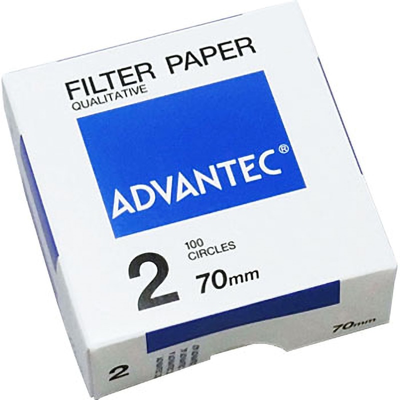 まとめ）定性ろ紙 No.2 9cm（1箱100枚入）【×30セット】 top1-ds-