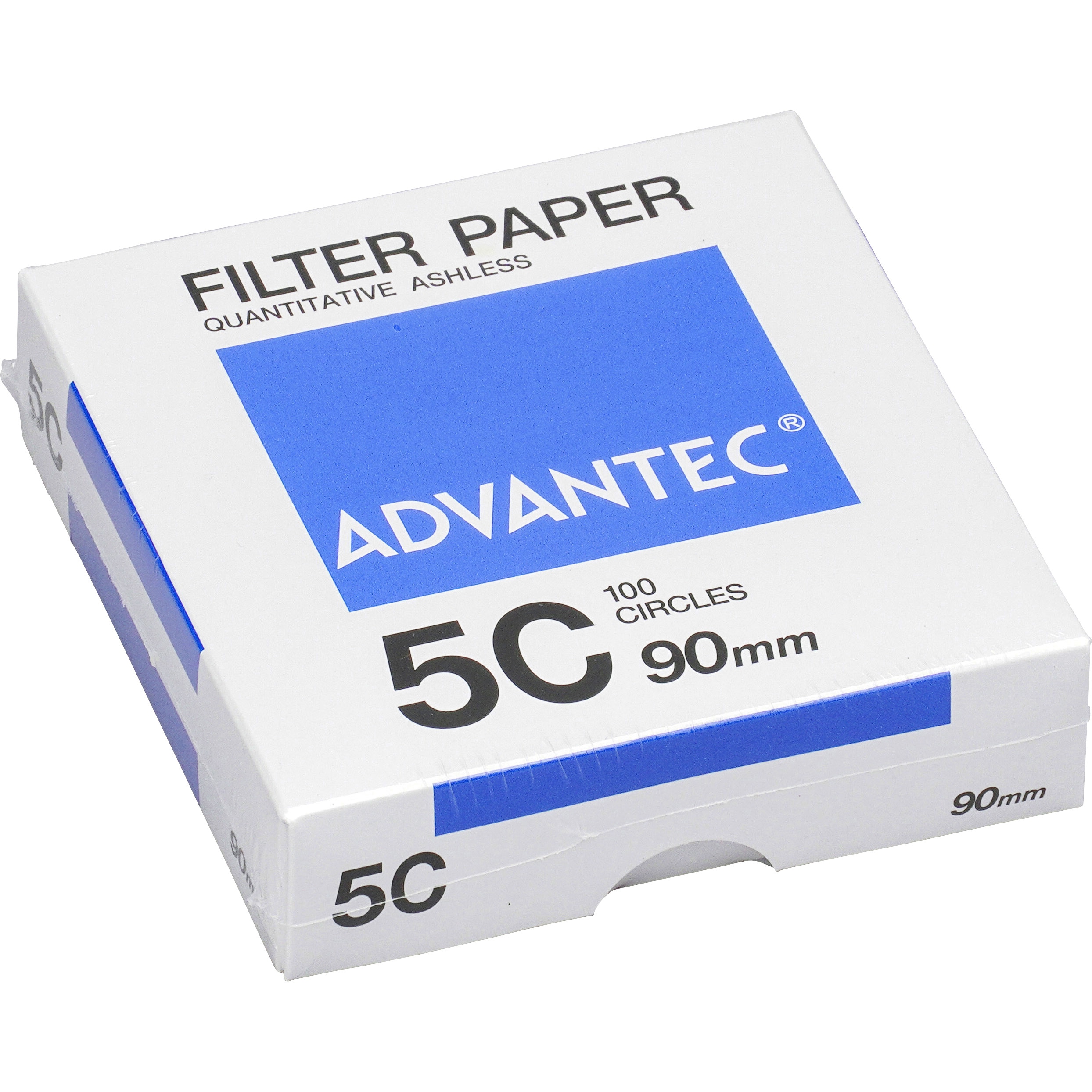 01531090 円形定量ろ紙 No.5C 1箱(100枚) ADVANTEC 【通販