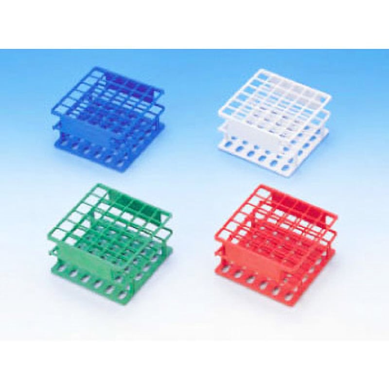 602-21-25-31 アンワイヤーハーフ試験管立 TGK(東京硝子器械