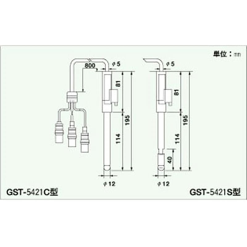 GST-5421S pH電極 1個 東亜DKK 【通販サイトMonotaRO】