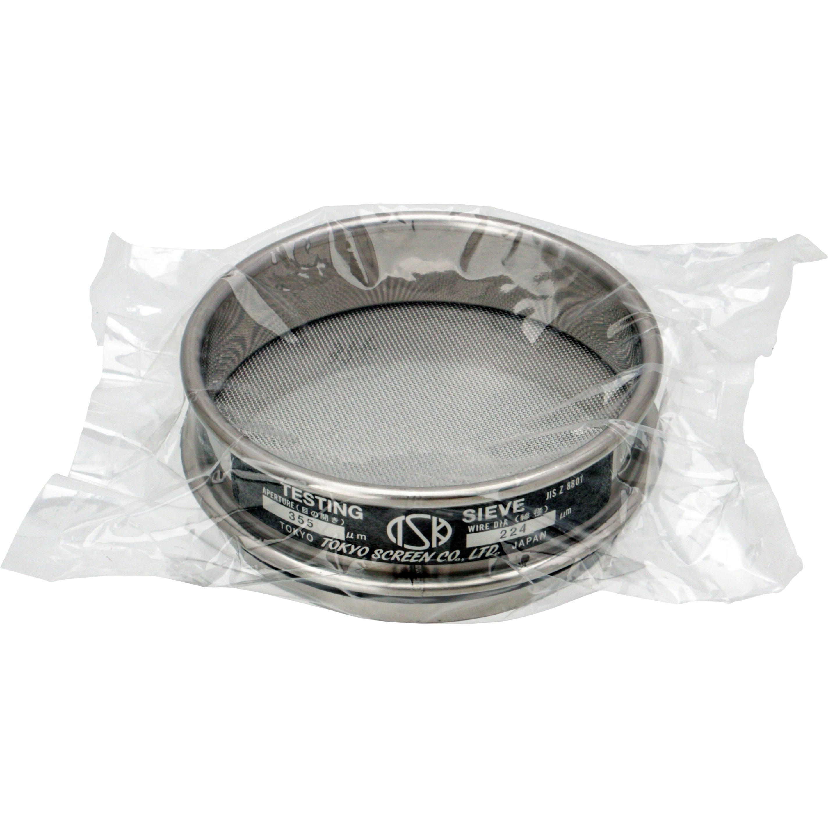 試験ふるい ST製(平織) 75Φ×20D 東京スクリーン 目開き355μm