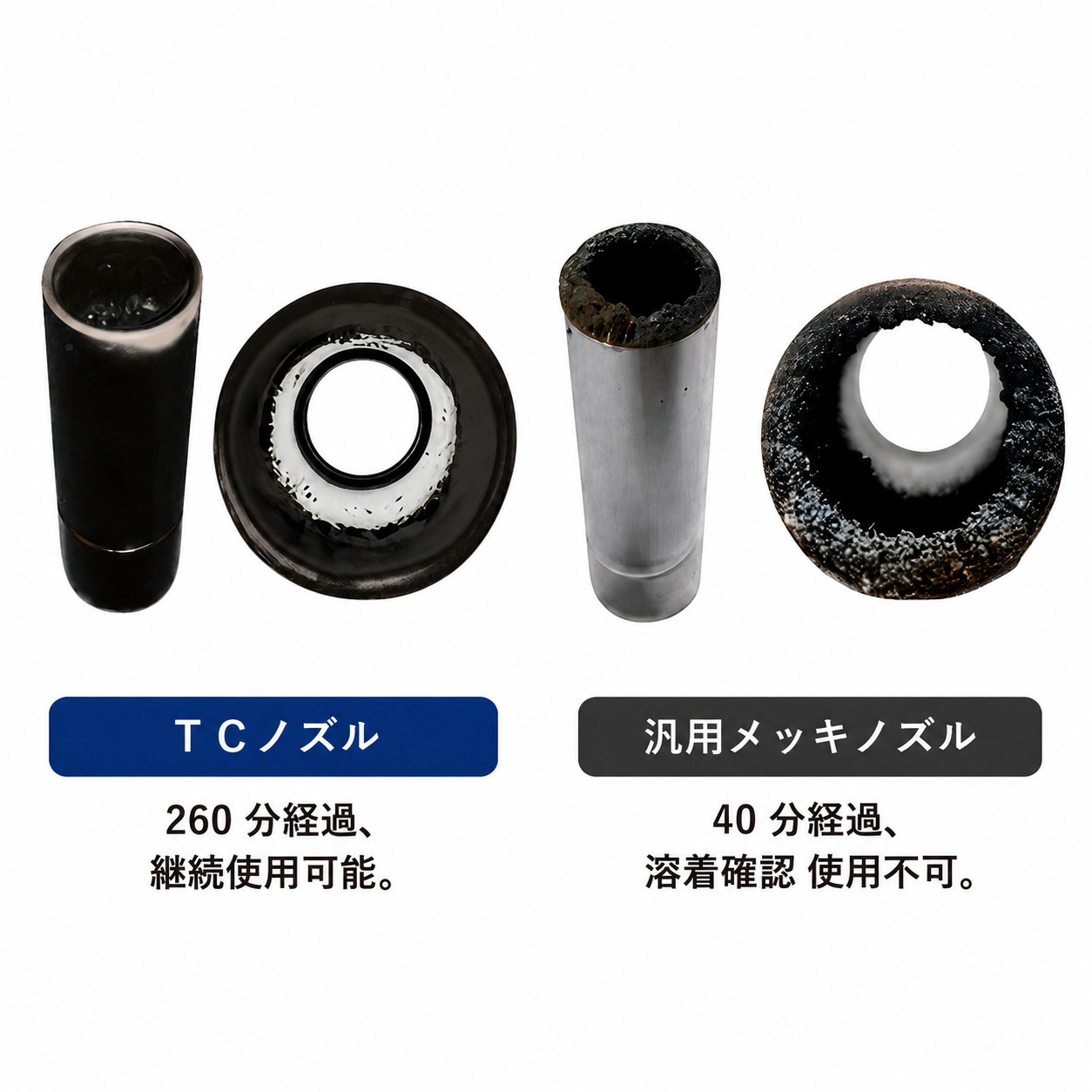 TCN-7316M TCノズル タイムケミカル 全長73mm 1袋(5本) TCN-7316M