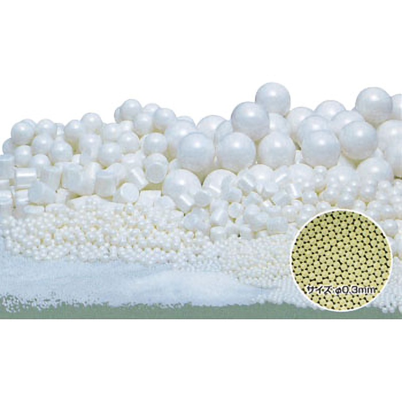 香蘭社製　ジルコニアボール ジルコニアボール YTZ 1袋(1kg) CC印(ニッカトー) 【通販モノタロウ】