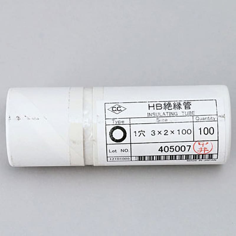 7 HB絶縁管(熱電対用) 1ケース(100本) CC印(ニッカトー) 【通販 