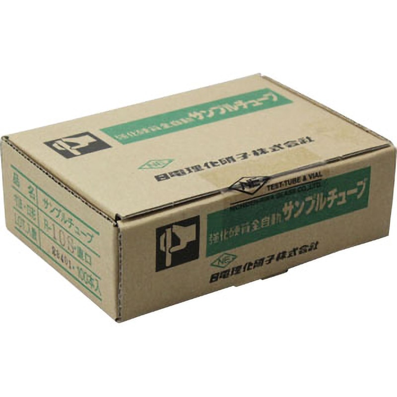 R-10S 強化硬質 サンプルチューブR 1箱(100本) NEG(日電理化硝子) 【通販モノタロウ】