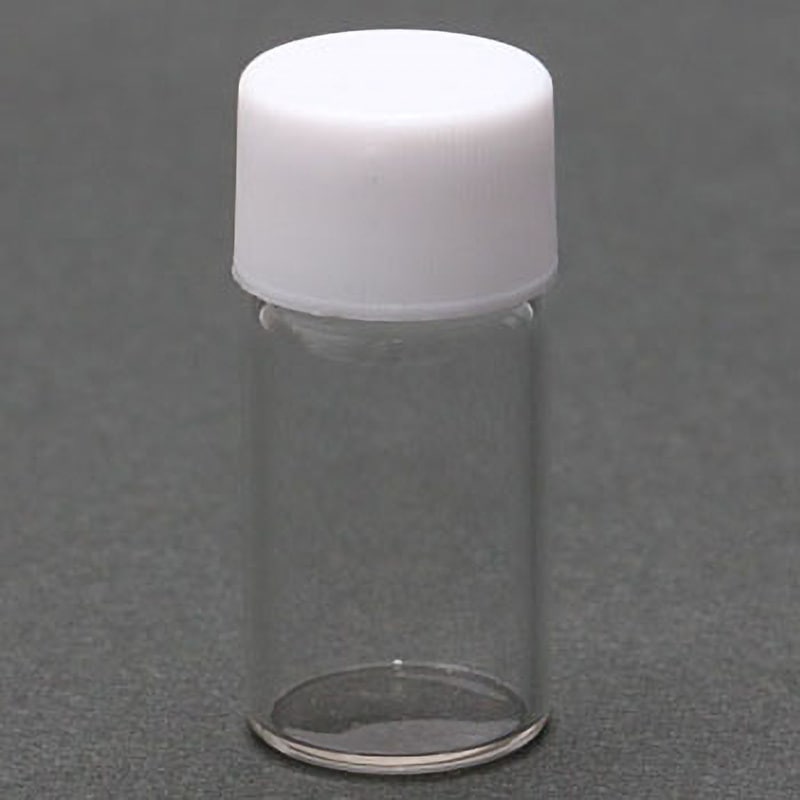 S-09A ねじ口瓶 白蓋TF付 NEG(日電理化硝子) 2mL  1パック(100本)