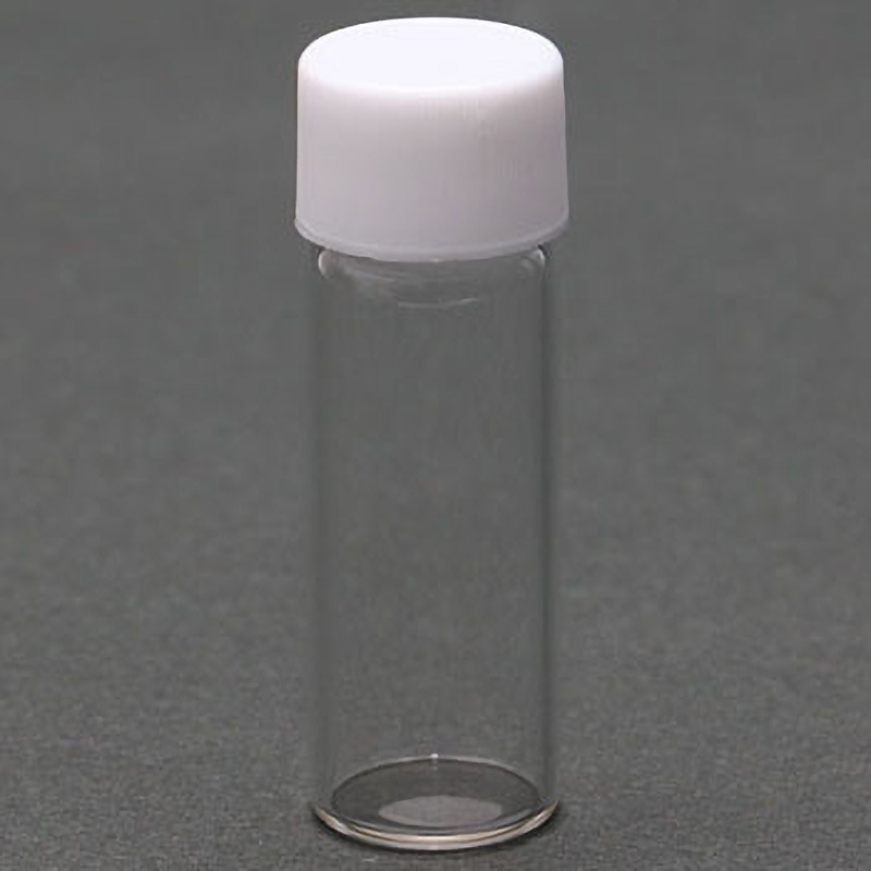 海外並行輸入正規品 ねじ口瓶 S-1 白蓋TF付 1パック(100本 4mL NEG(日電理化硝子) 研究用容器・計量器