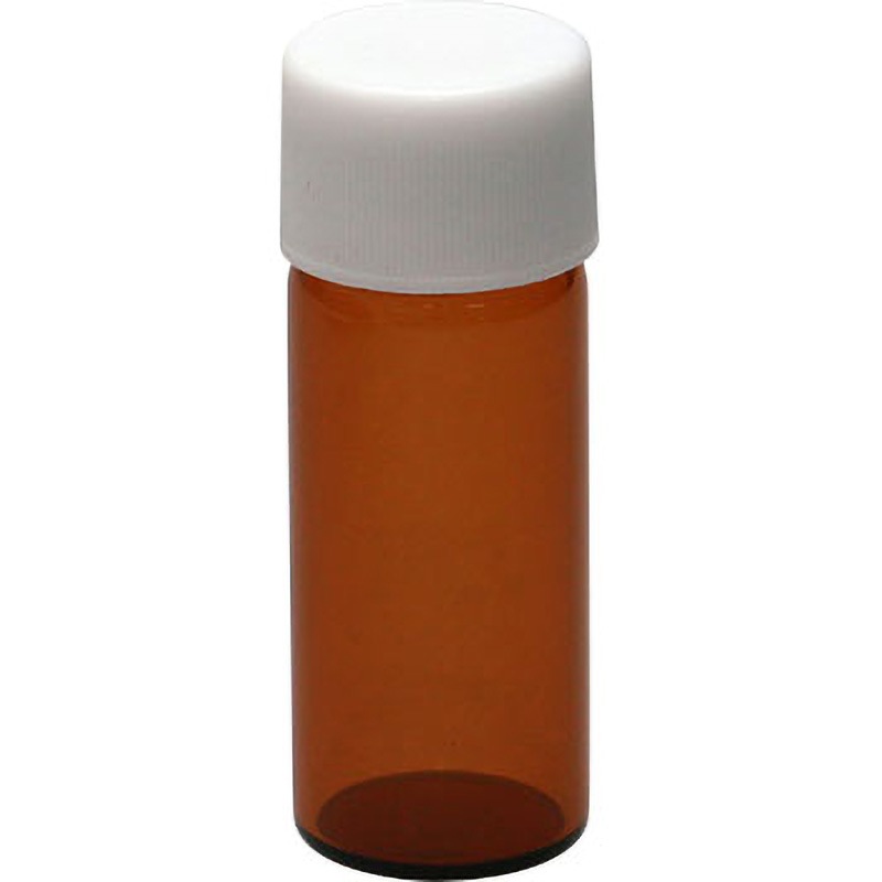 S-09B ねじ口瓶 白蓋TF付 NEG(日電理化硝子) 3mL 1パック(100本
