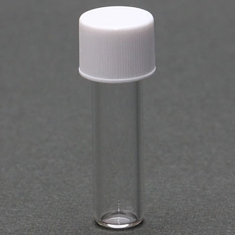 S-06 ねじ口瓶 白蓋TF付 NEG(日電理化硝子) 0.6mL  1パック(96本)