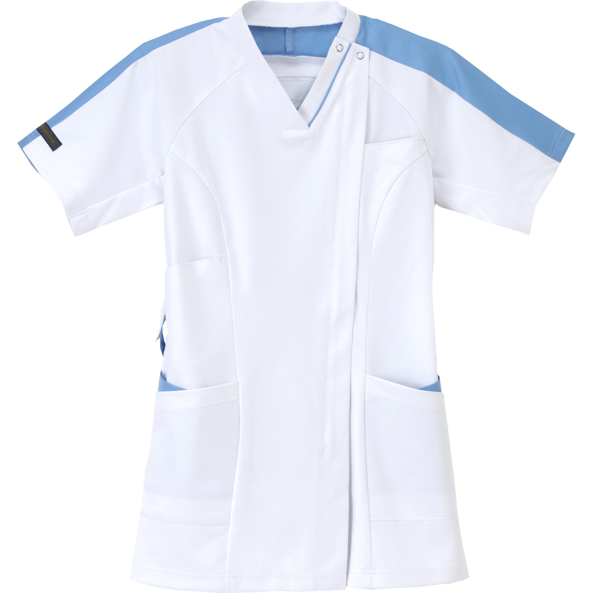 LX-4077 女子スクラブ ナガイレーベン Tスカイブルー色 サイズEL LX