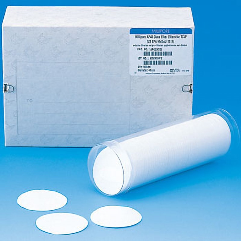 AP40 010 00 プレフィルター(グラスファイバー AP40) Merck(メルクミリポア) 厚さ475μm直径10mm 1ケース(100枚)