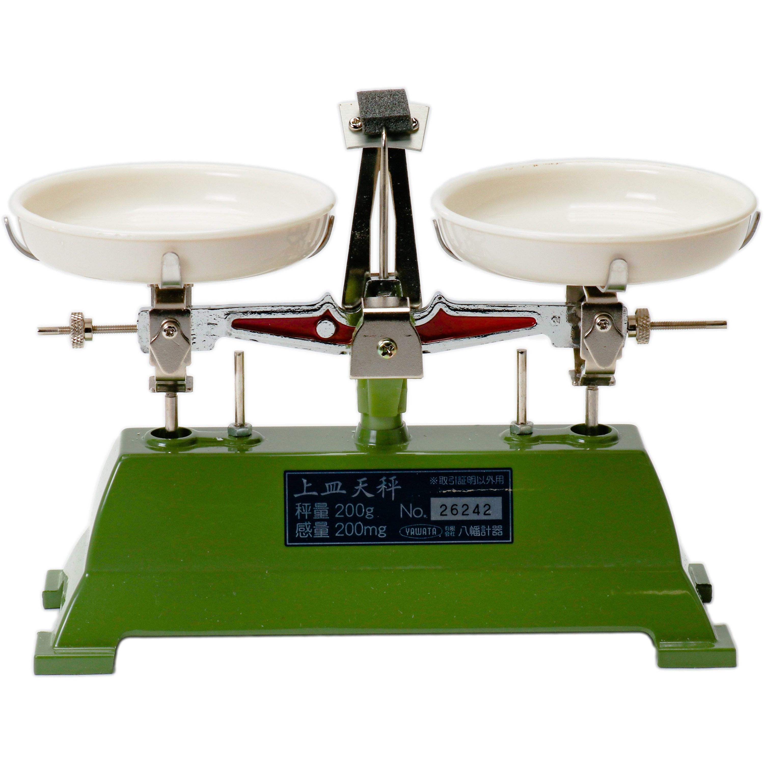 738-65-51-02 上皿天びん 200g 分銅付き 1個 TGK(東京硝子器械) 【通販