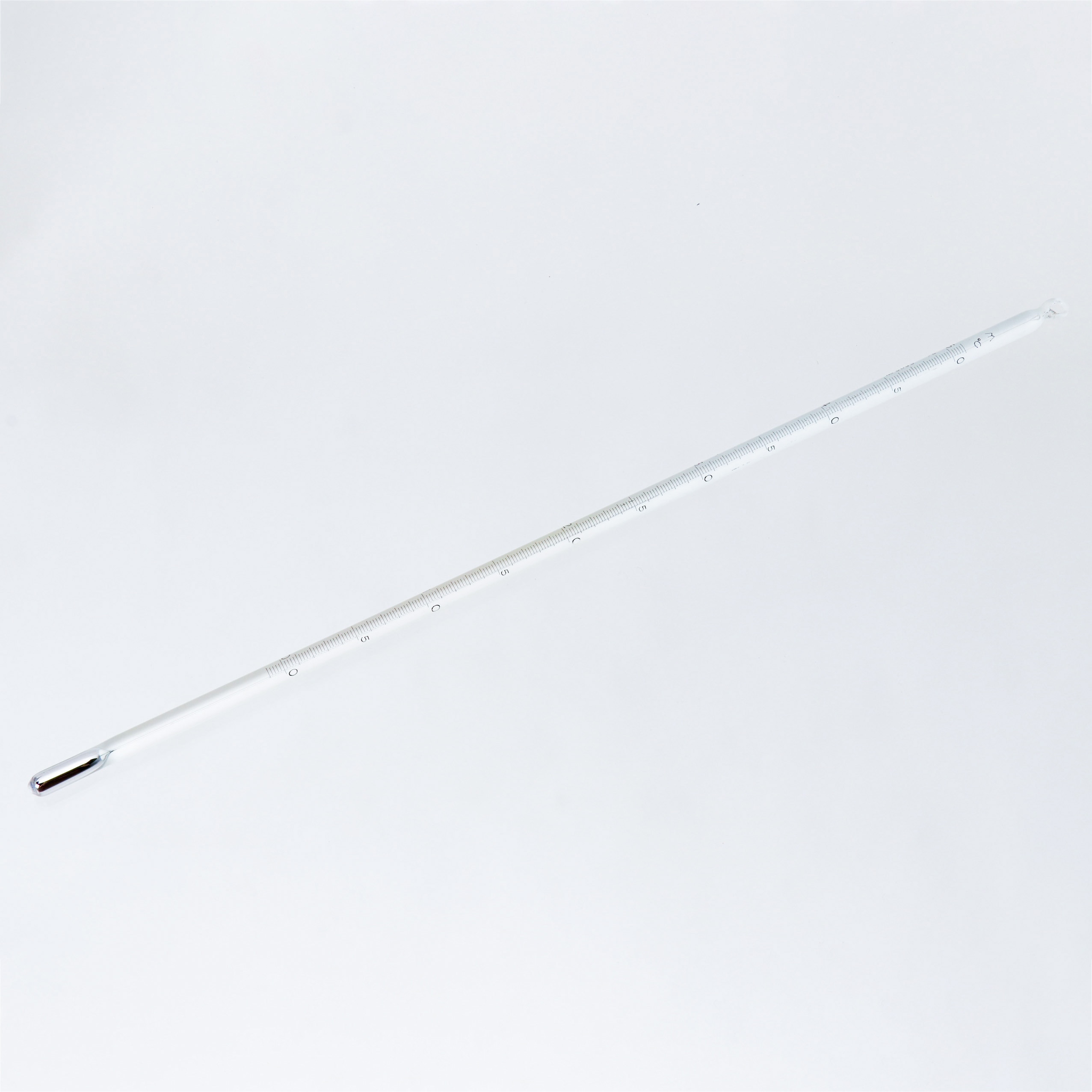 801-53-05-03 精密水銀温度計 TGK(東京硝子器械) 手持ち 温度範囲0～+50℃ 1目盛0.2℃ 全長300mm  801-53-05-03 14,108円
