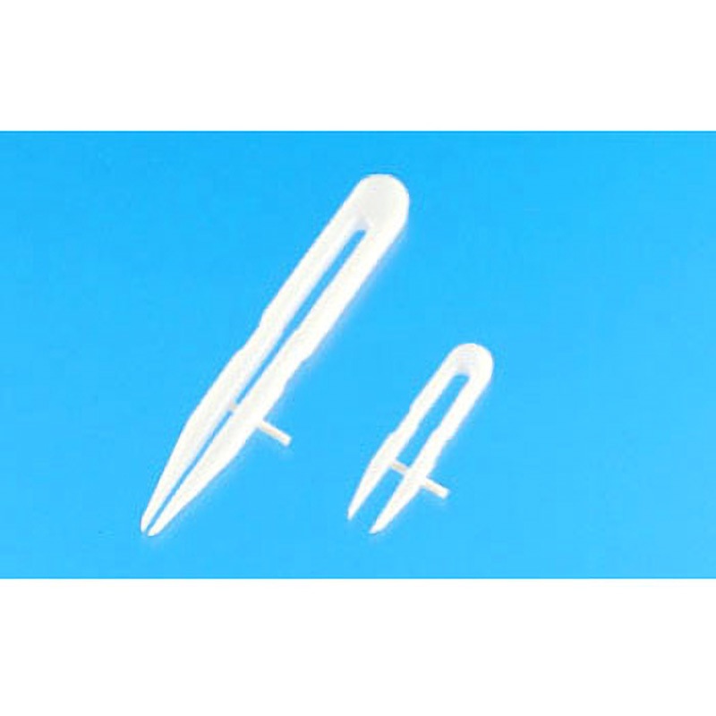 先細200mm ピンセット PTFE製 ガイド付 TGK(東京硝子器械) 先細 長さ