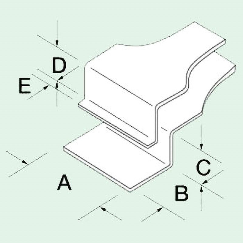 44WFG ウェハー用フラットピンセット 1個 TGK(東京硝子器械) 【通販モノタロウ】
