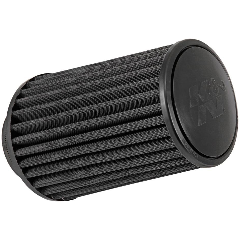 RU-3105HBK ラウンドテーパー/ラバーブラック RU-3105HBK K&N 区分エアフィルター