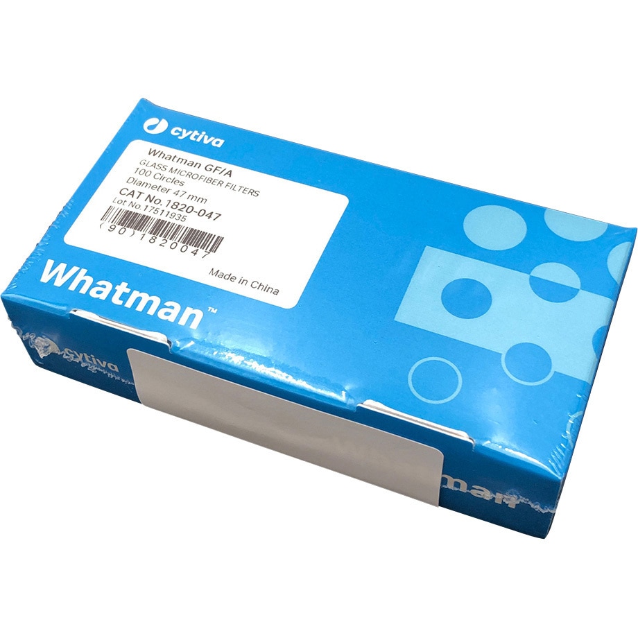 1821-047 ガラス繊維ろ紙 GF/B 1箱(100枚) Whatman(ワットマン
