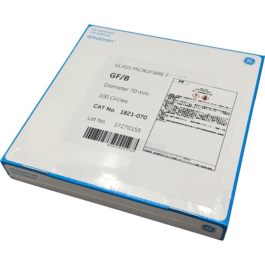 1821-070 ガラス繊維ろ紙 GF/B 1箱(100枚) Whatman(ワットマン) 【通販モノタロウ】