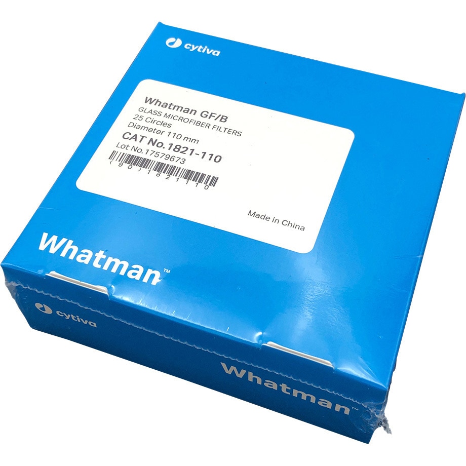 1821-110 ガラス繊維ろ紙 GF/B 1箱(25枚) Whatman(ワットマン) 【通販モノタロウ】
