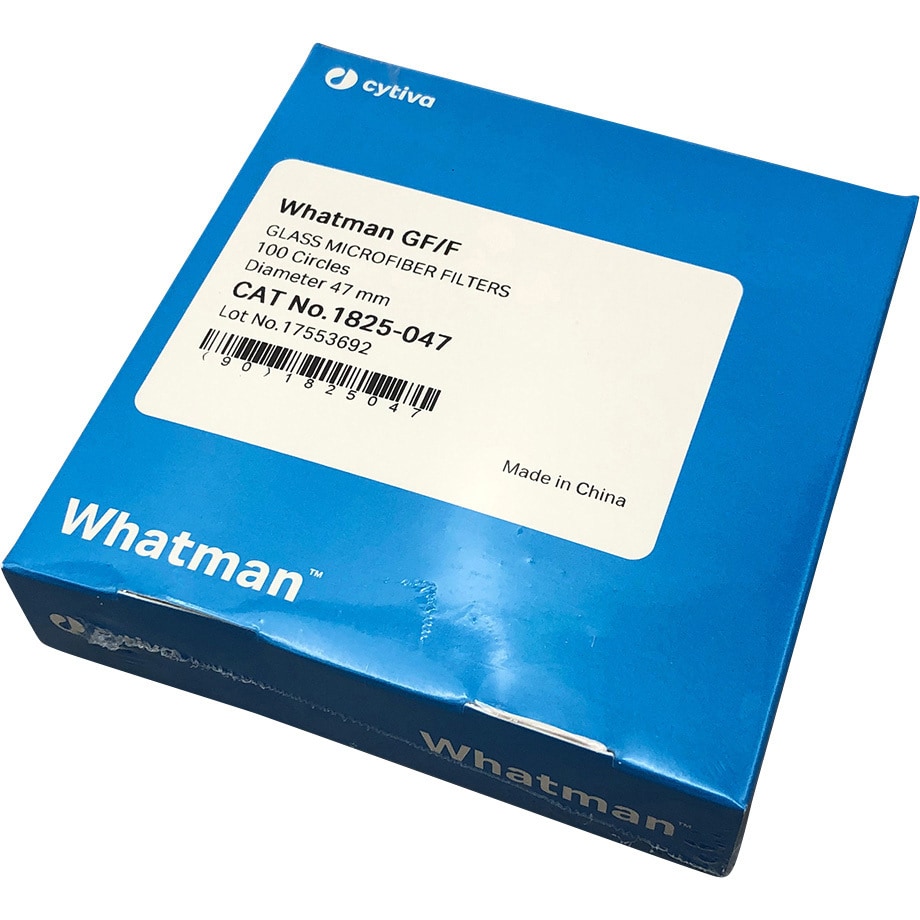 1825-047 ガラス繊維ろ紙 GF/F 1箱(100枚) Whatman(ワットマン