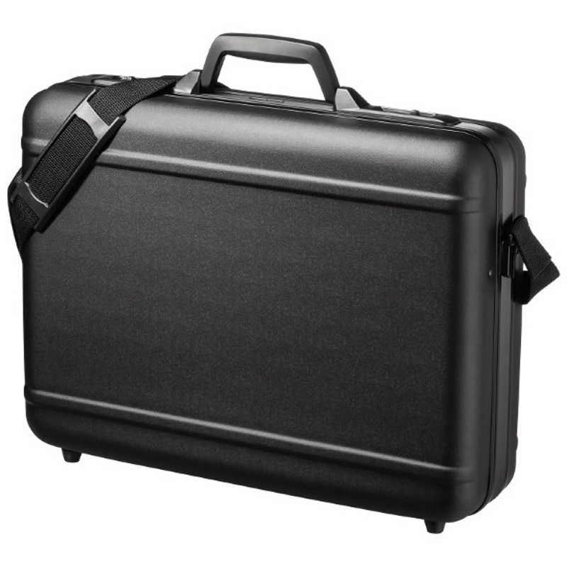 BAG-ABS6 キャリングバッグ_ハードケース_ABS サンワサプライ 対応機種17型ワイドまでのノートパソコン ブラック色