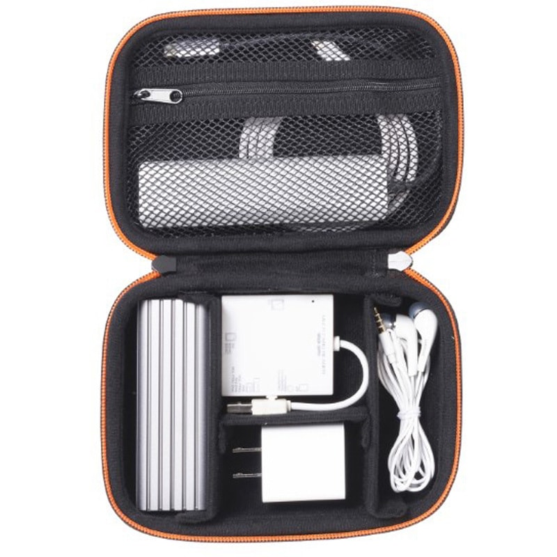 IN-HDAD3BK ガジェットケース_セミハード サンワサプライ ブラック色