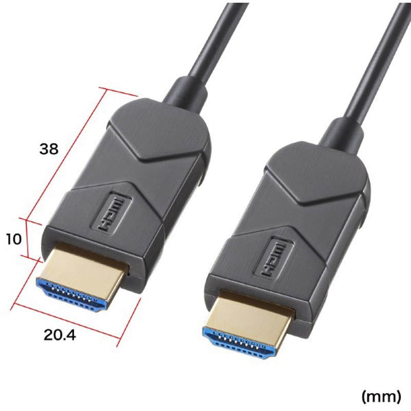 サンワサプライハイスピードHDMIロングケーブル アクティブ ブラック 30m KM-HD20-A300L3 1本 サンワサプライハイスピードHDMIロングケーブル アクティブ ブラック