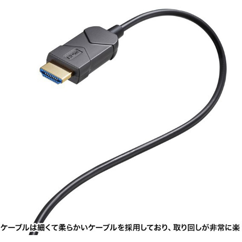 KM-HD20-UFB20LP HDMI光ファイバケーブル_8K/60Hz 4K/120Hz対応