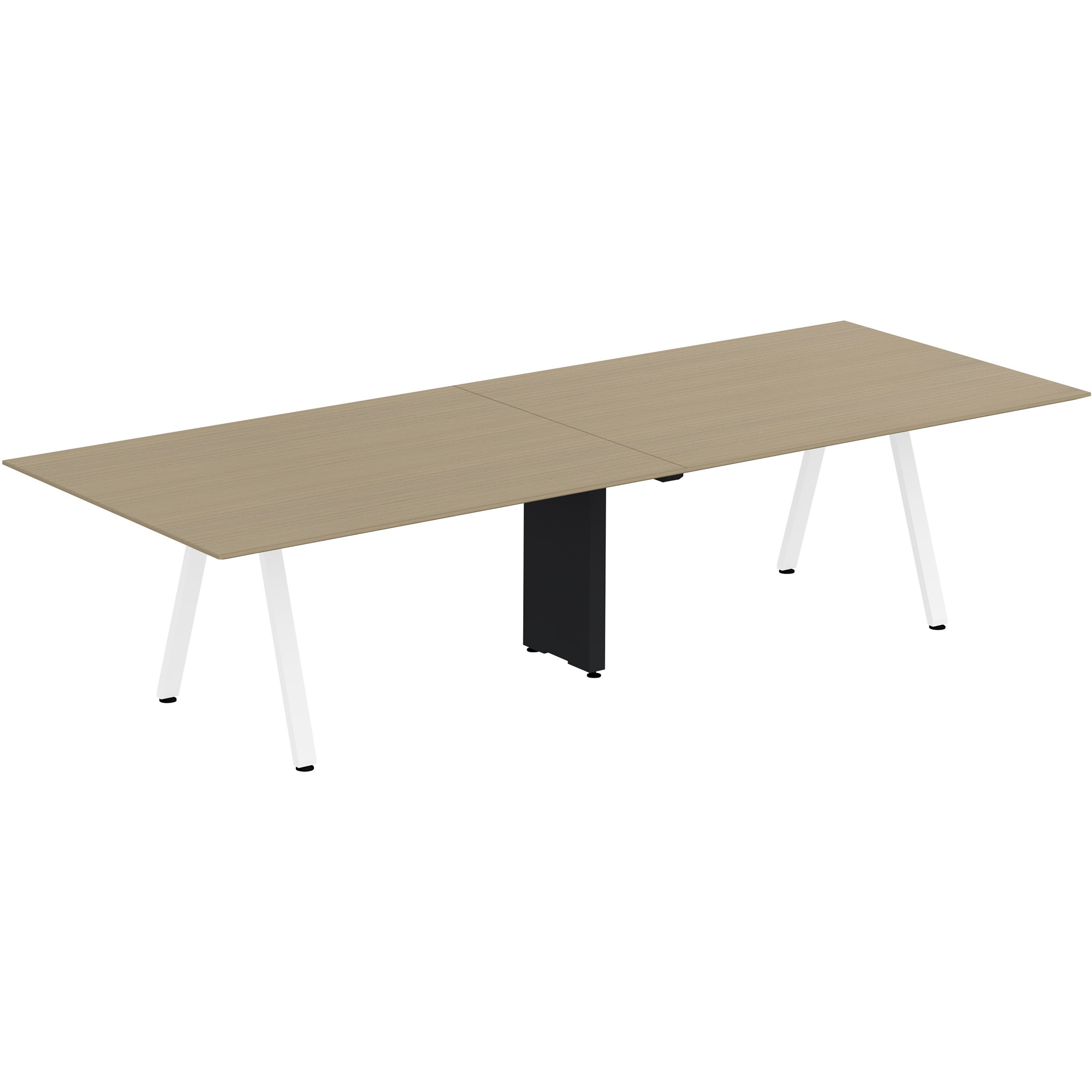 JVT-3212WNSN-WM アフィーノLT ミーティングテーブル 角型 連結ワイヤリング脚 W3200<配送時組立サービス付> 1台 イトーキ 【通販モノタロウ】