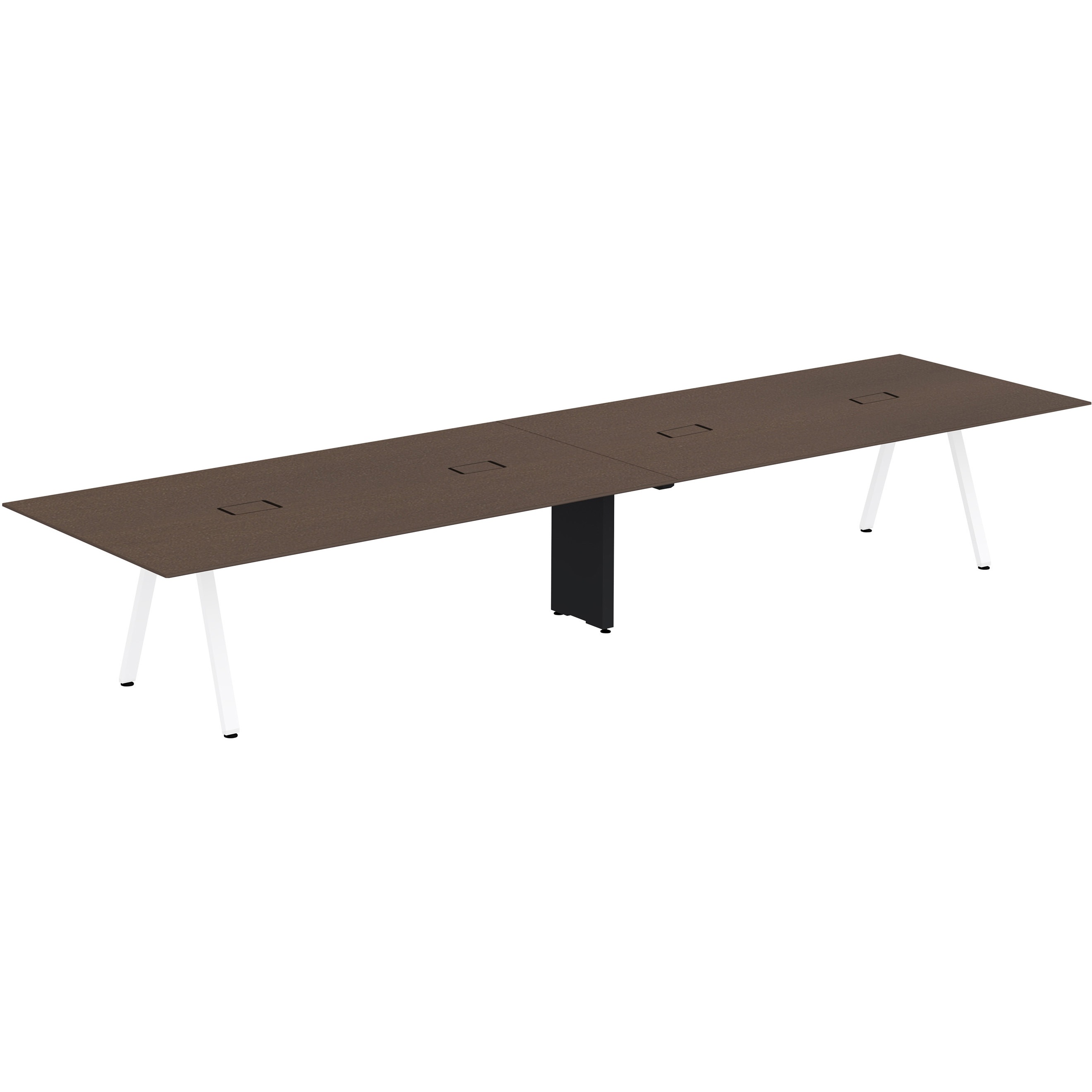 JVT-4812WWSN2WY アフィーノLT ミーティングテーブル 角型 配線カバー付 連結ワイヤリング脚 W4800<配送時組立サービス付> 1台 イトーキ 【通販モノタロウ】