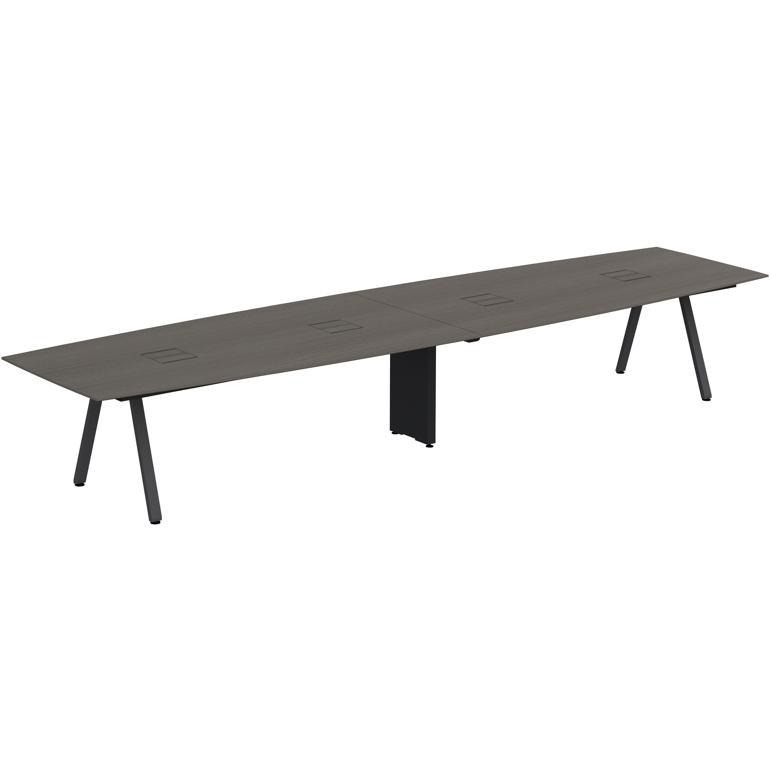 JVT-4812BHSN-TR アフィーノLT ミーティングテーブル 角型 配線ユニット付 連結ワイヤリング脚 W4800<配送時組立サービス付> 1台 イトーキ 【通販モノタロウ】