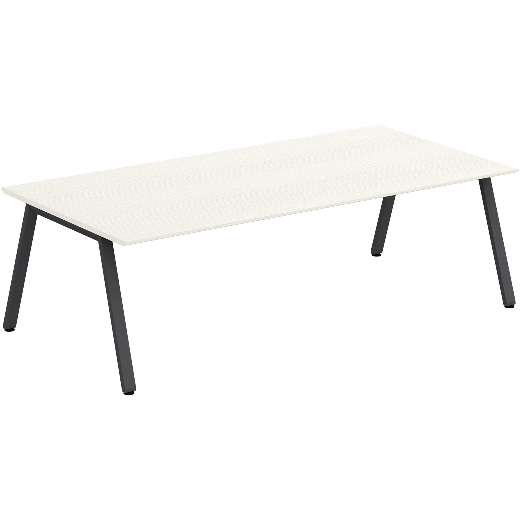 JVT-2412HNSN-TH アフィーノLT ミーティングテーブル 角型 W2400×D1200<配送時組立サービス付> イトーキ メラミン化粧板 高さ720mm  JVT-2412HNSN-TH